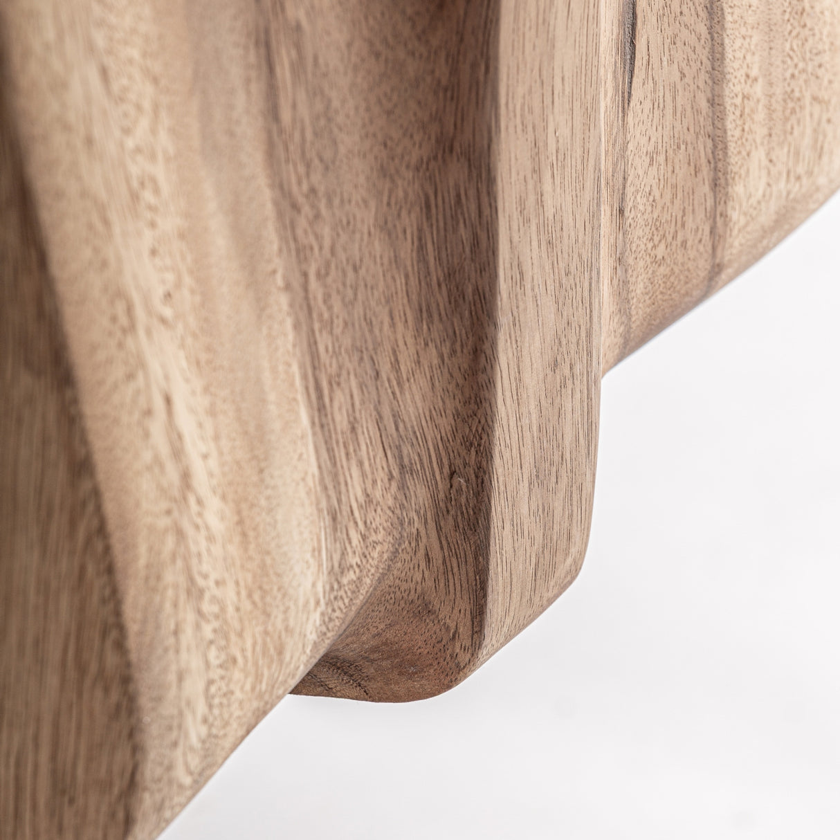 Modern European furniture - Suar Wood Cantilevered Dining Chair - www.oroa.com | Oroa.com
