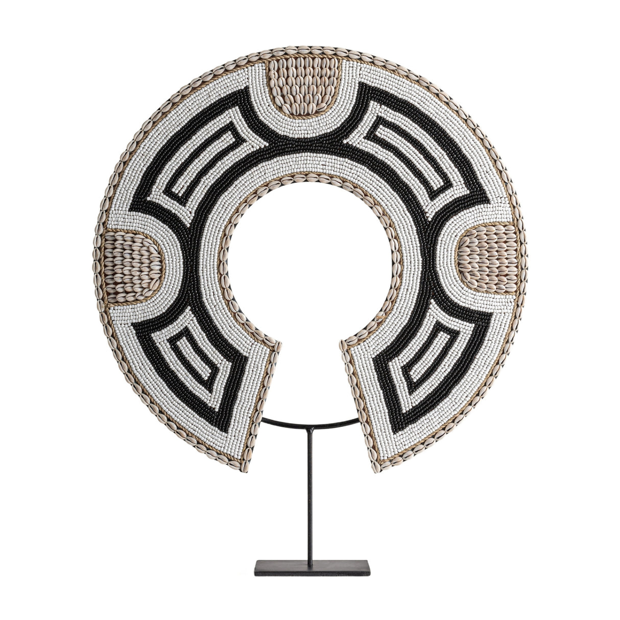 Geometrical Bamboo Beads Decorative Figure | Oroa.com