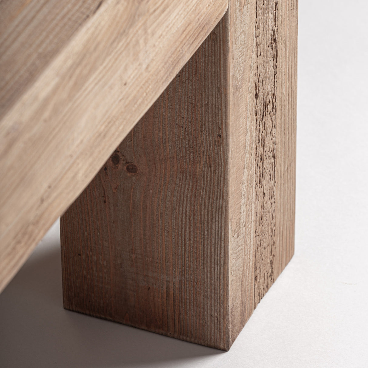 Modern European furniture - Natural Pine Wood Bench - www.oroa.com | Oroa.com