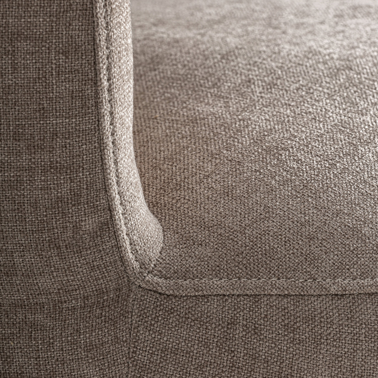 Modern European furniture - Beige Chenille Swivel Chair - www.oroa.com | Oroa.com