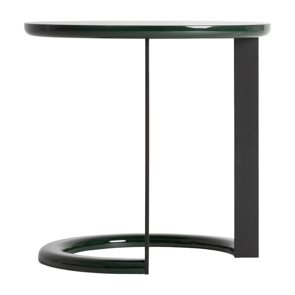 Modern European furniture - Green Lacquered Side Table - www.oroa.com | Oroa.com