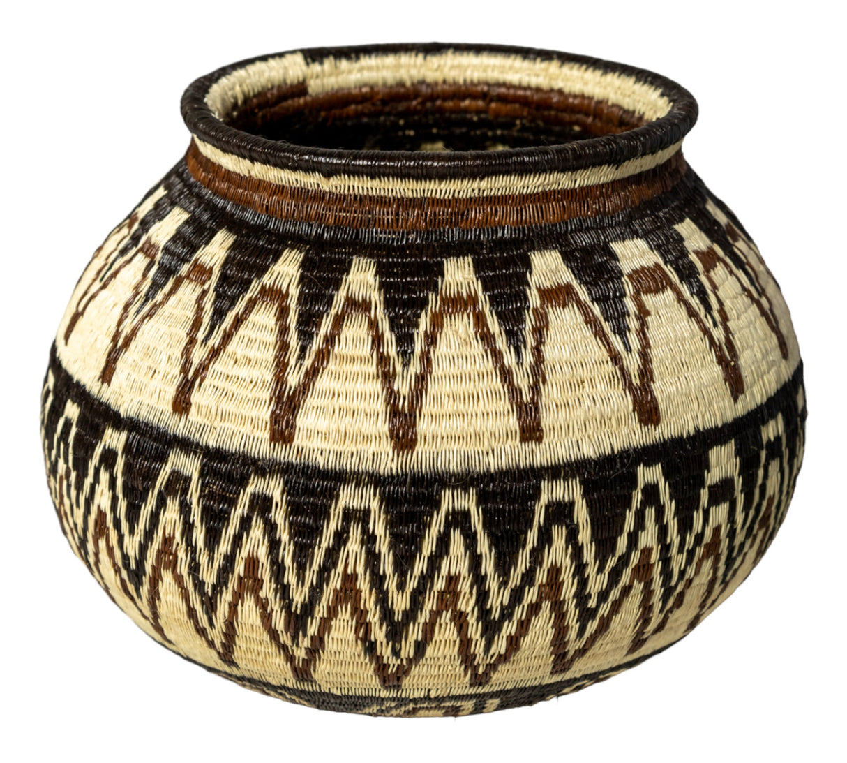 Southwest Design Woven Basket