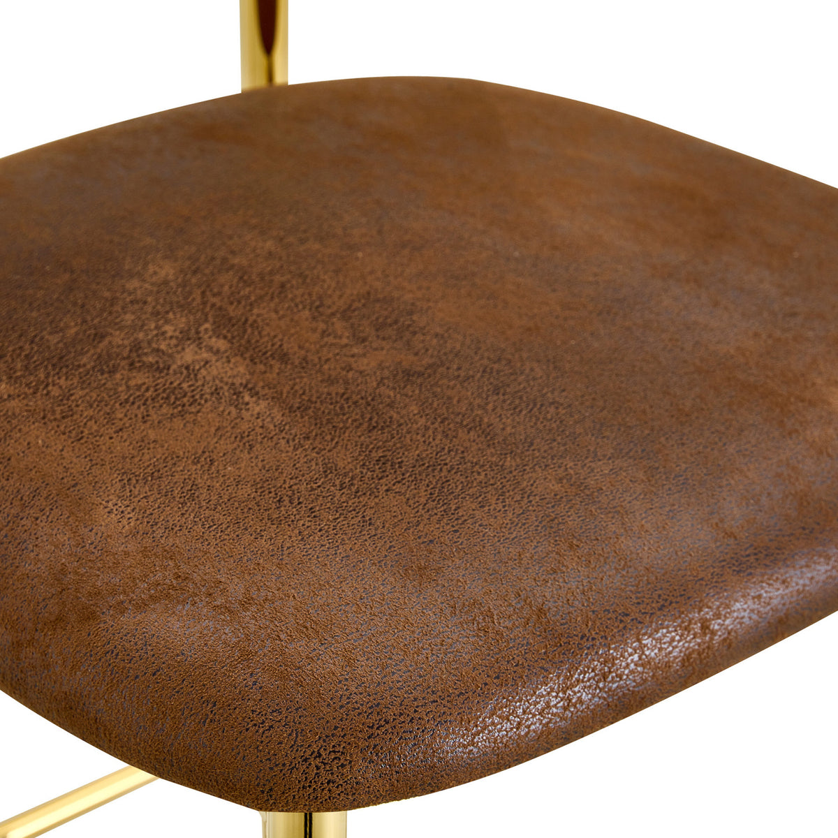 Curved‑Back Upholstered Bar Stools (2) | OROA