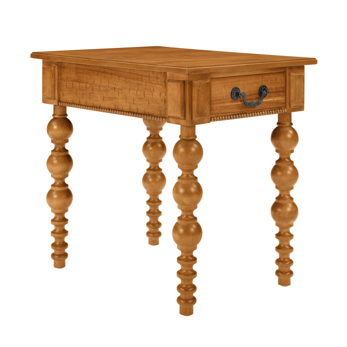 Modern European furniture - Solid Wood End Table with Drawer - www.oroa.com