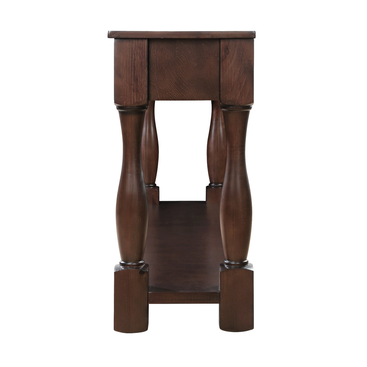 Espresso Wood Console Table | OROA