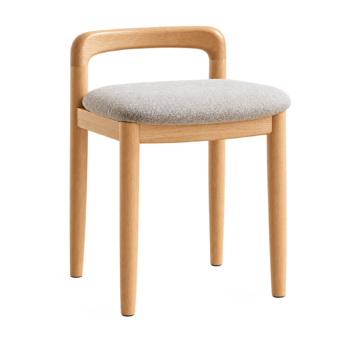 Modern European furniture - Natural Beech Wood Makeup Stool Bed Bench - www.oroa.com