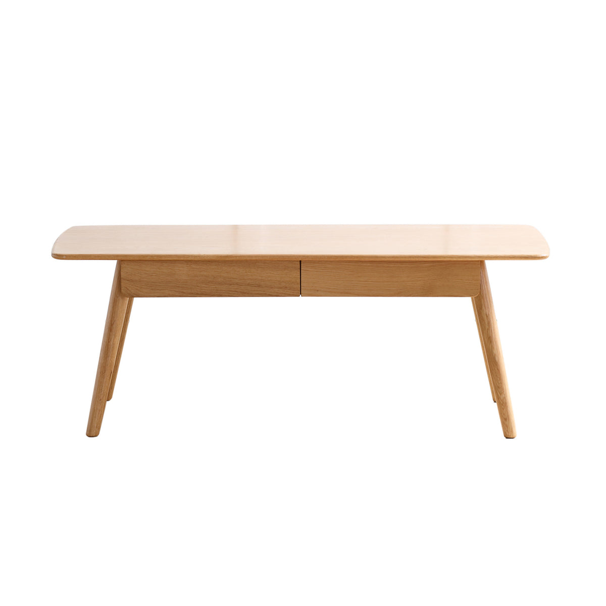 Modern European furniture - Natural Oak Wood Coffee Table - www.oroa.com