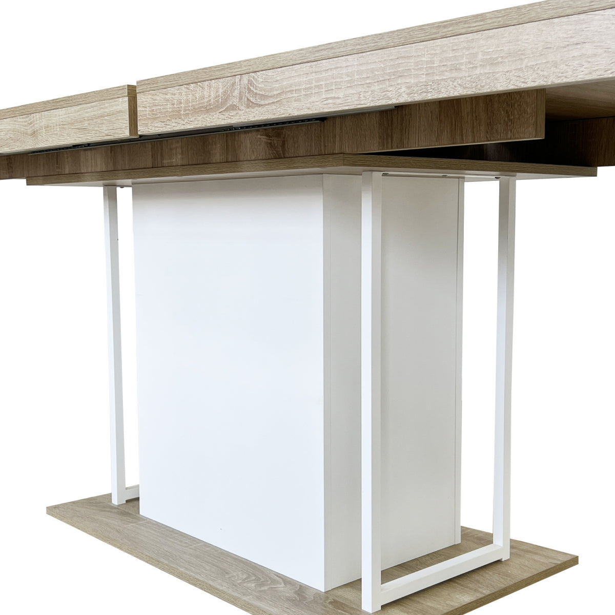 Modern European furniture - Modern Extendable Wood Dining Table - www.oroa.com