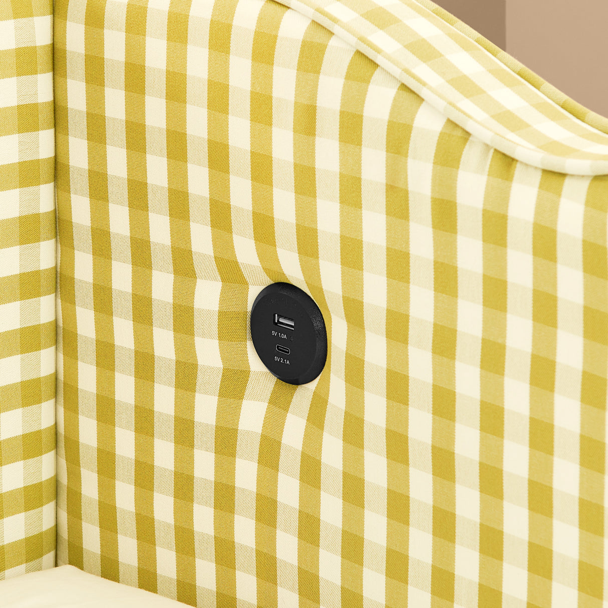 Yellow Twin Size Sofa Bed | OROA