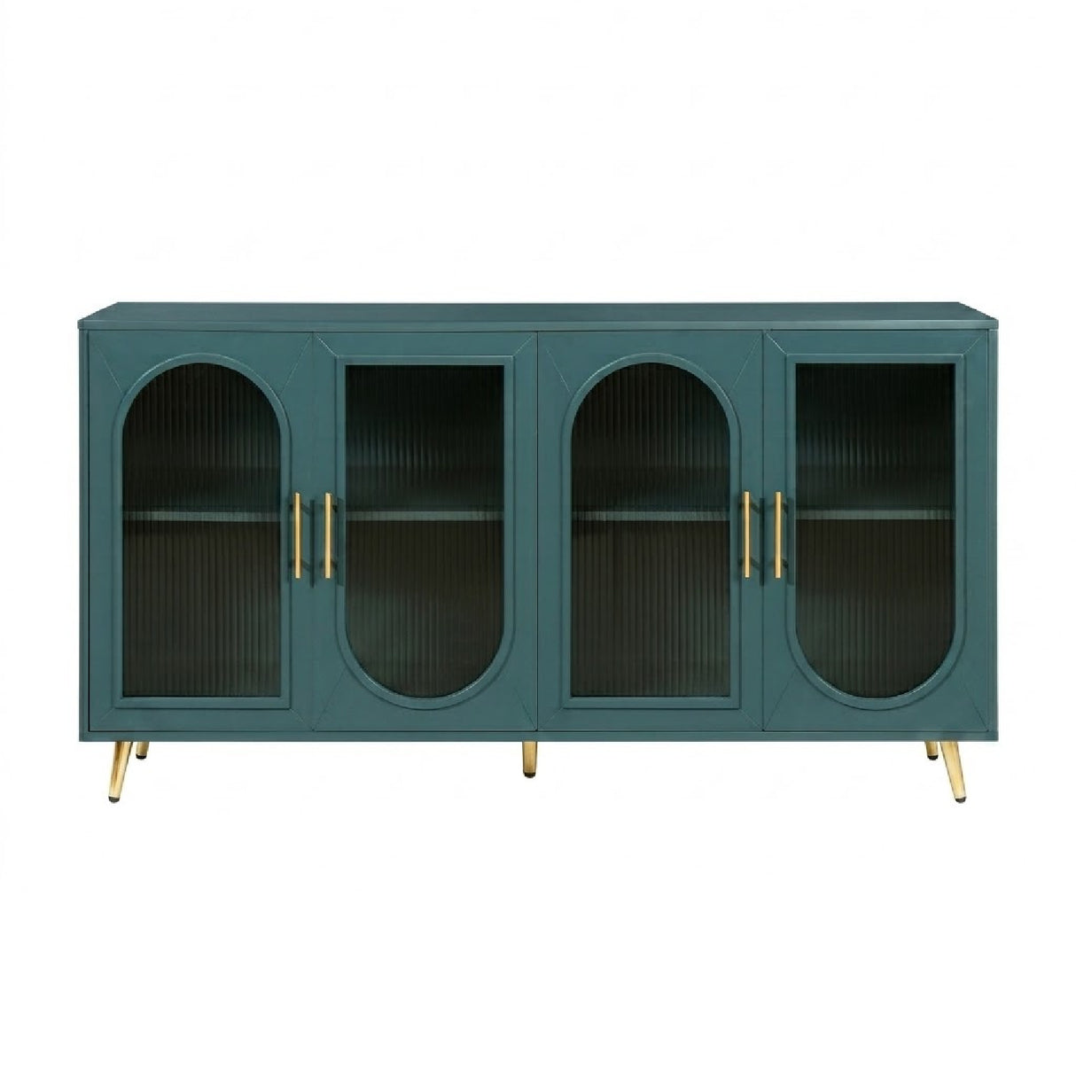 Glass Door Wooden Sideboard | OROA