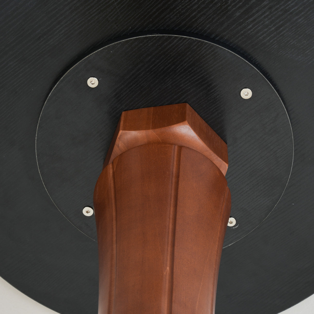 Walnut Round Dining Table | OROA