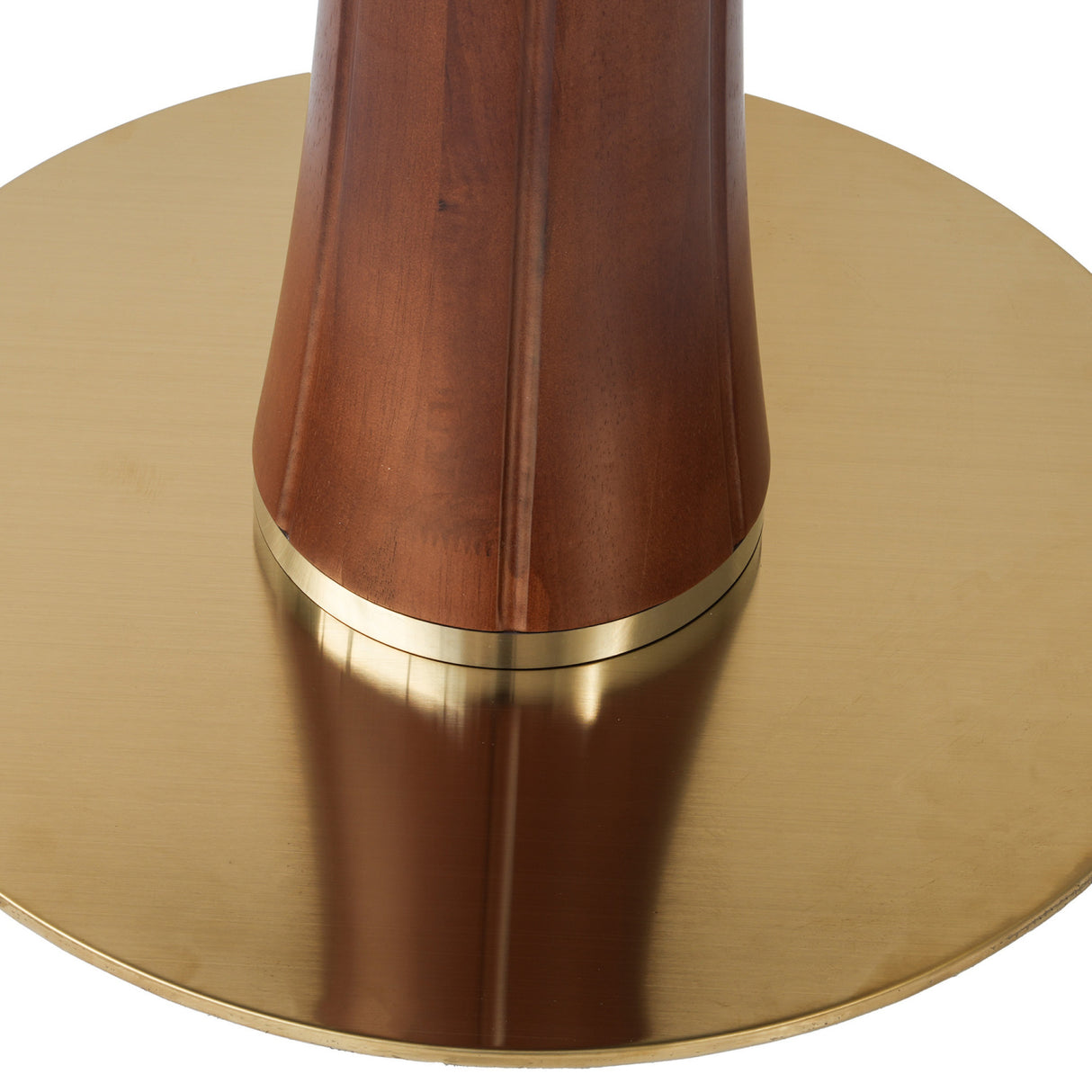 Walnut Round Dining Table | OROA