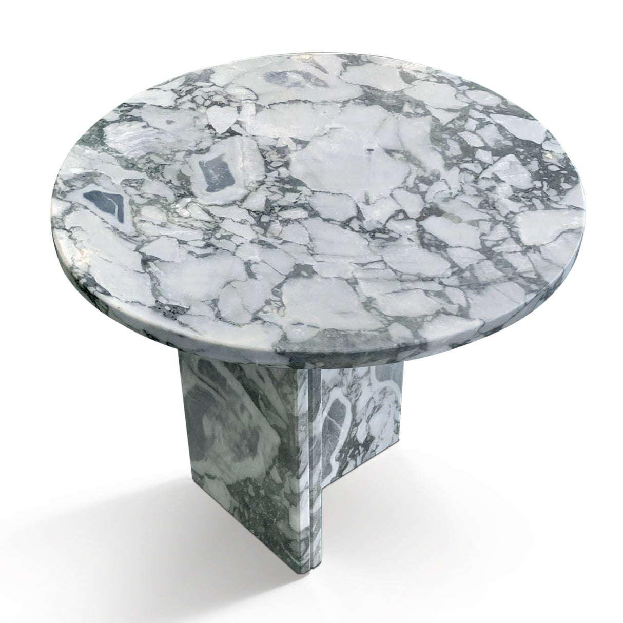 Blue Gray Natural Marble Coffee Table | OROA