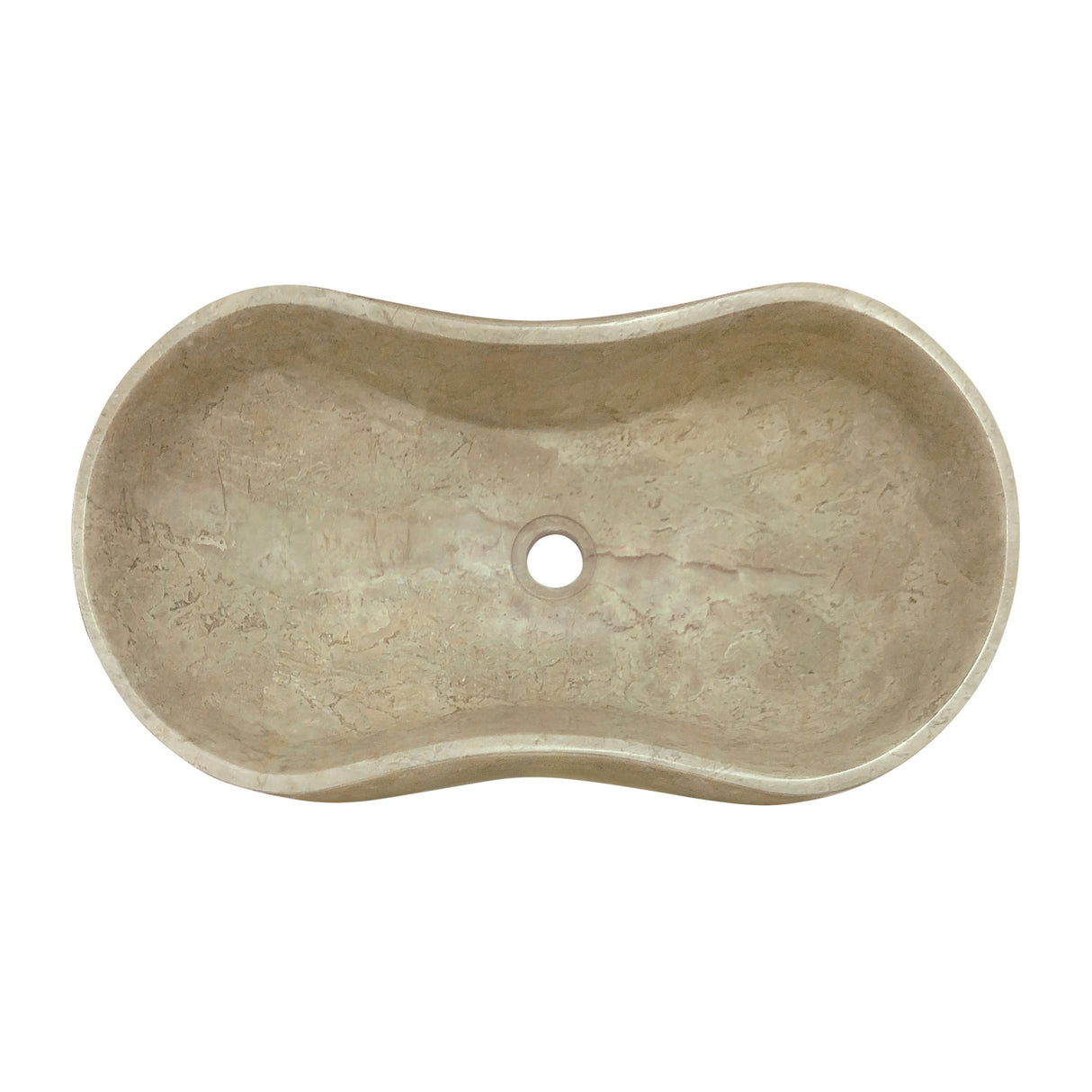 Natural Marble Bathroom Vessel Sink | OROA