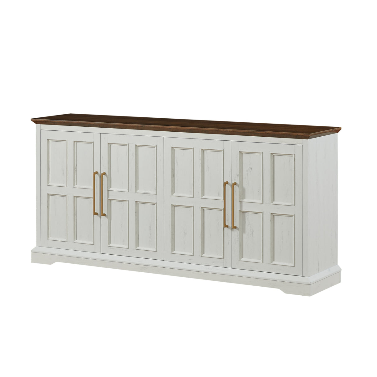Farmhouse Sideboard Buffet Storage white Cabinet | OROA