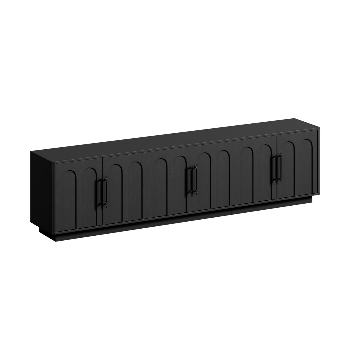 Modern European furniture - Modern Black Entertainment Center - www.oroa.com