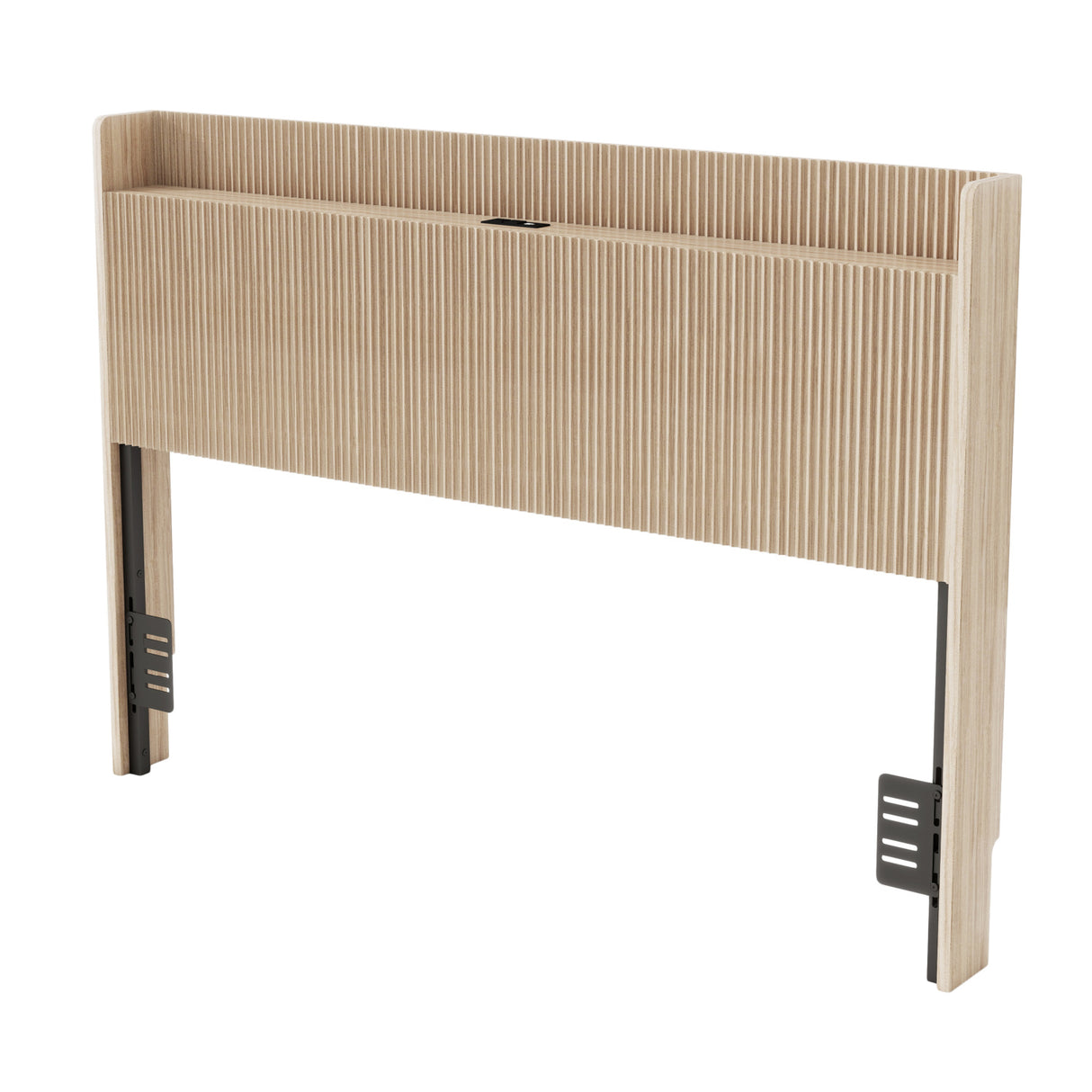 Vertical Slat Wood Queen Headboard | OROA