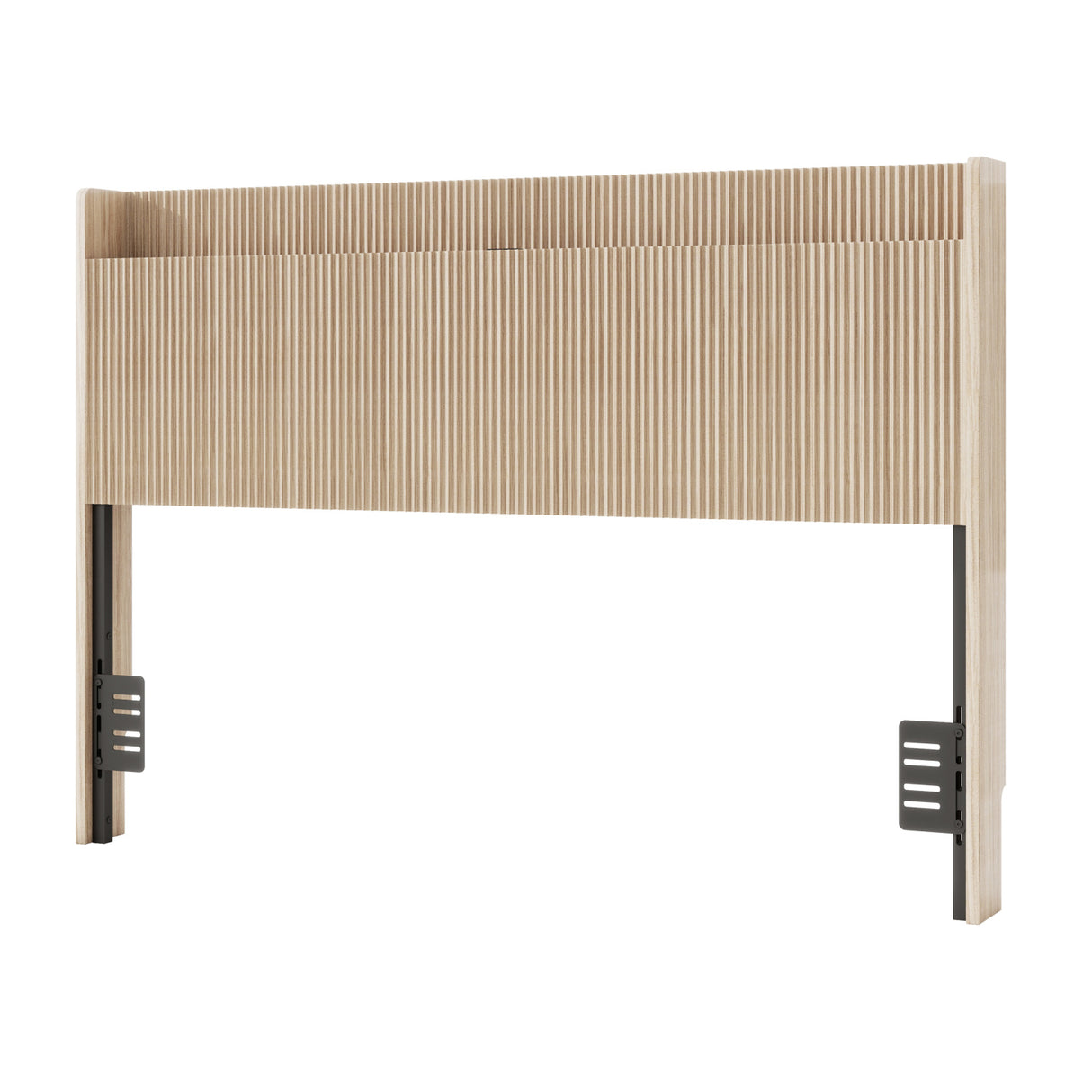 Vertical Slat Wood Queen Headboard | OROA
