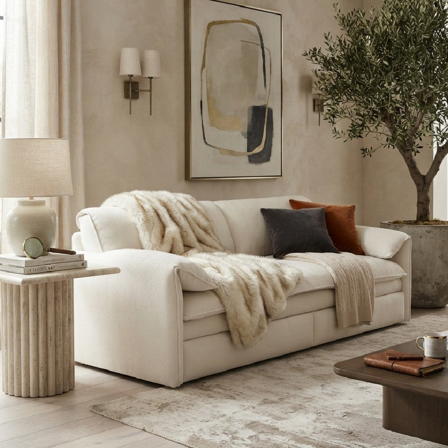 Modern European furniture - Queen Pull Out Sofa Bed - www.oroa.com