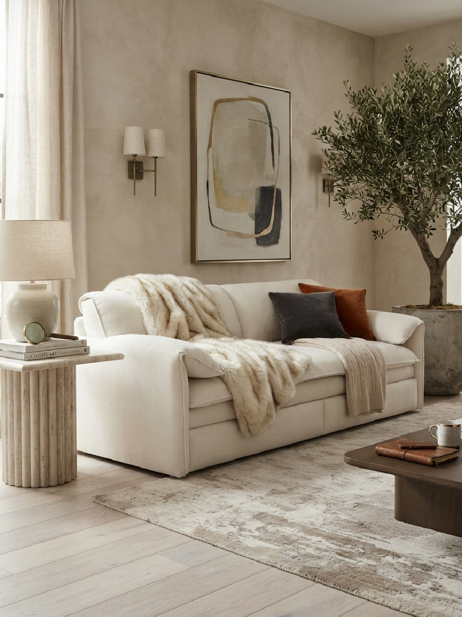 Modern European furniture - Queen Pull Out Sofa Bed - www.oroa.com