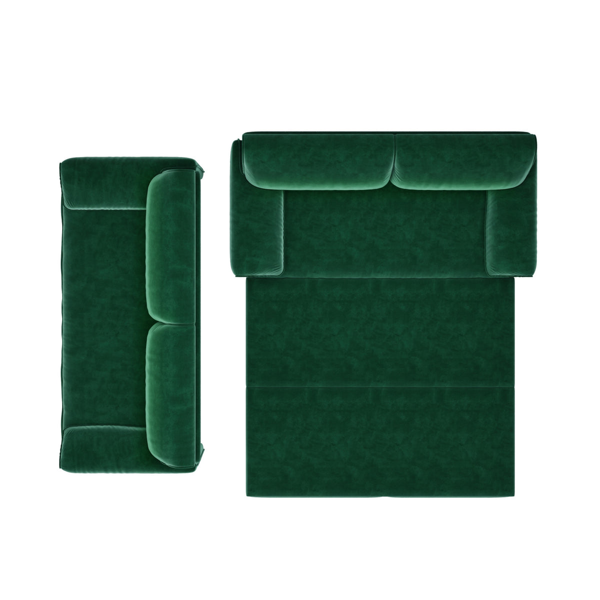 Modern European furniture - Velvet Queen Pull Out Sofa Bed - www.oroa.com
