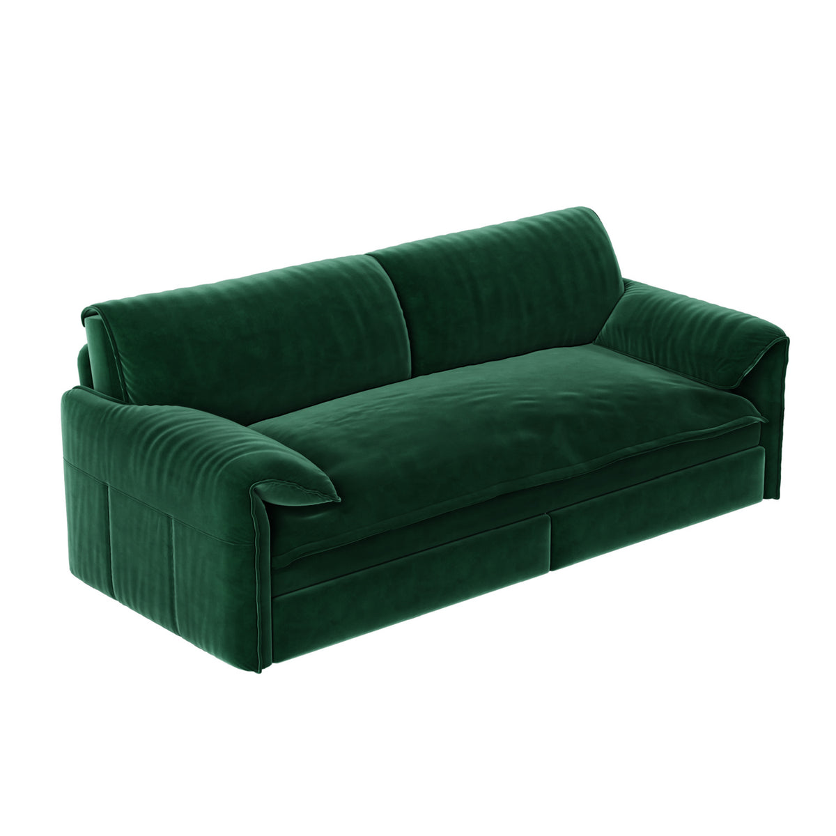 Modern European furniture - Velvet Queen Pull Out Sofa Bed - www.oroa.com