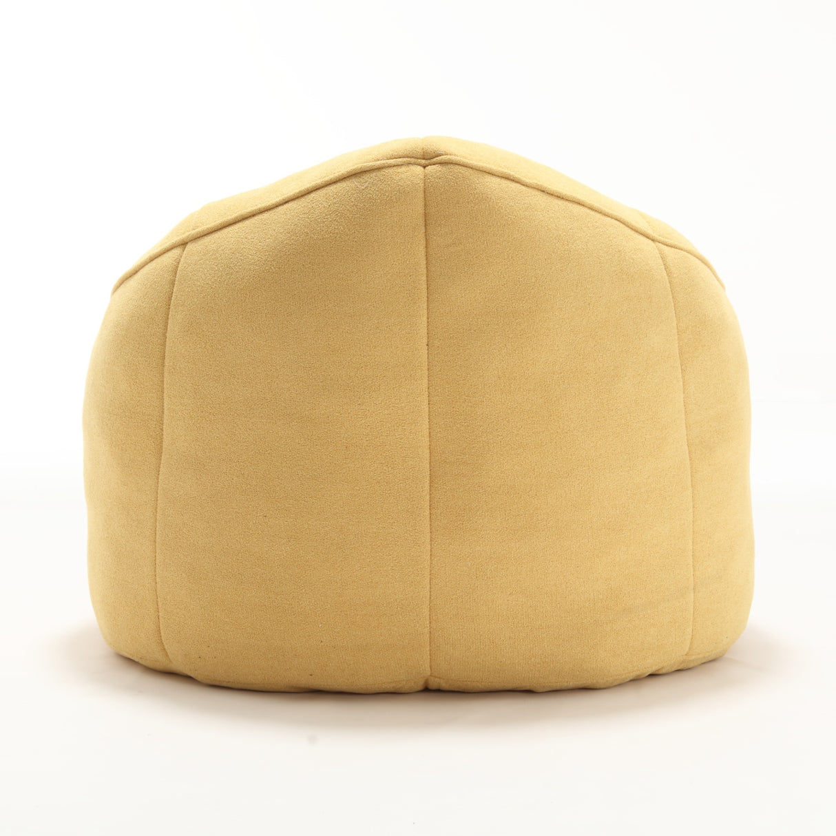 Yellow Bean Bag Sofa Chair with Footrest | OROA Kids