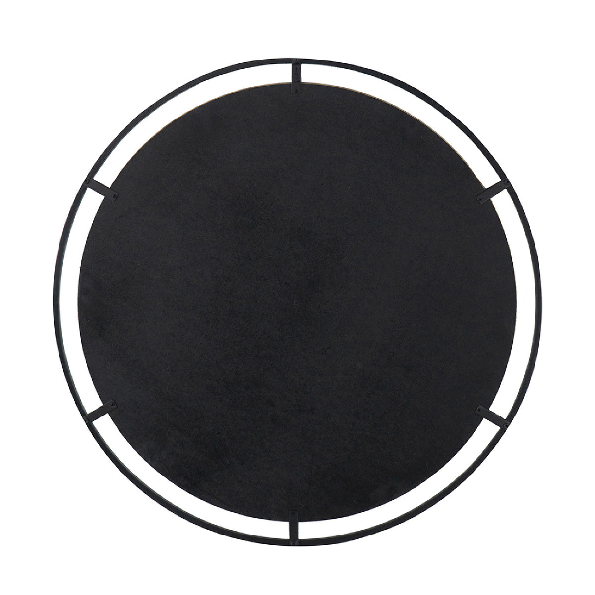 Black Metal Frame Wall Mirror | OROA