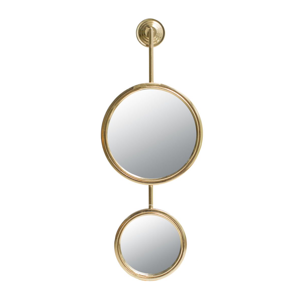 2 Circle Gold Mirror | OROA