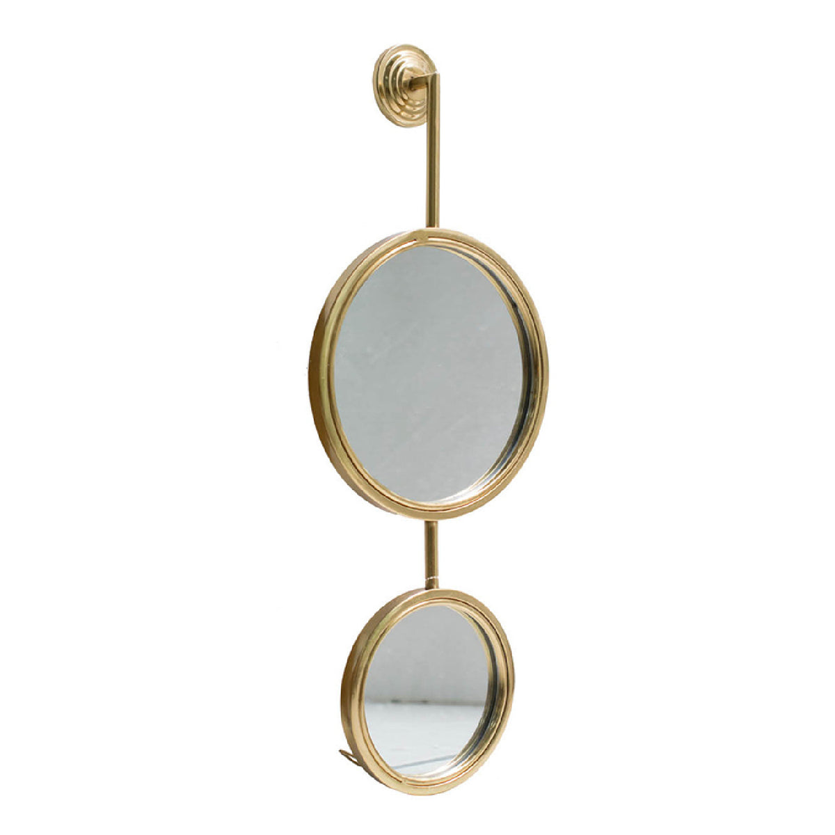 2 Circle Gold Mirror | OROA