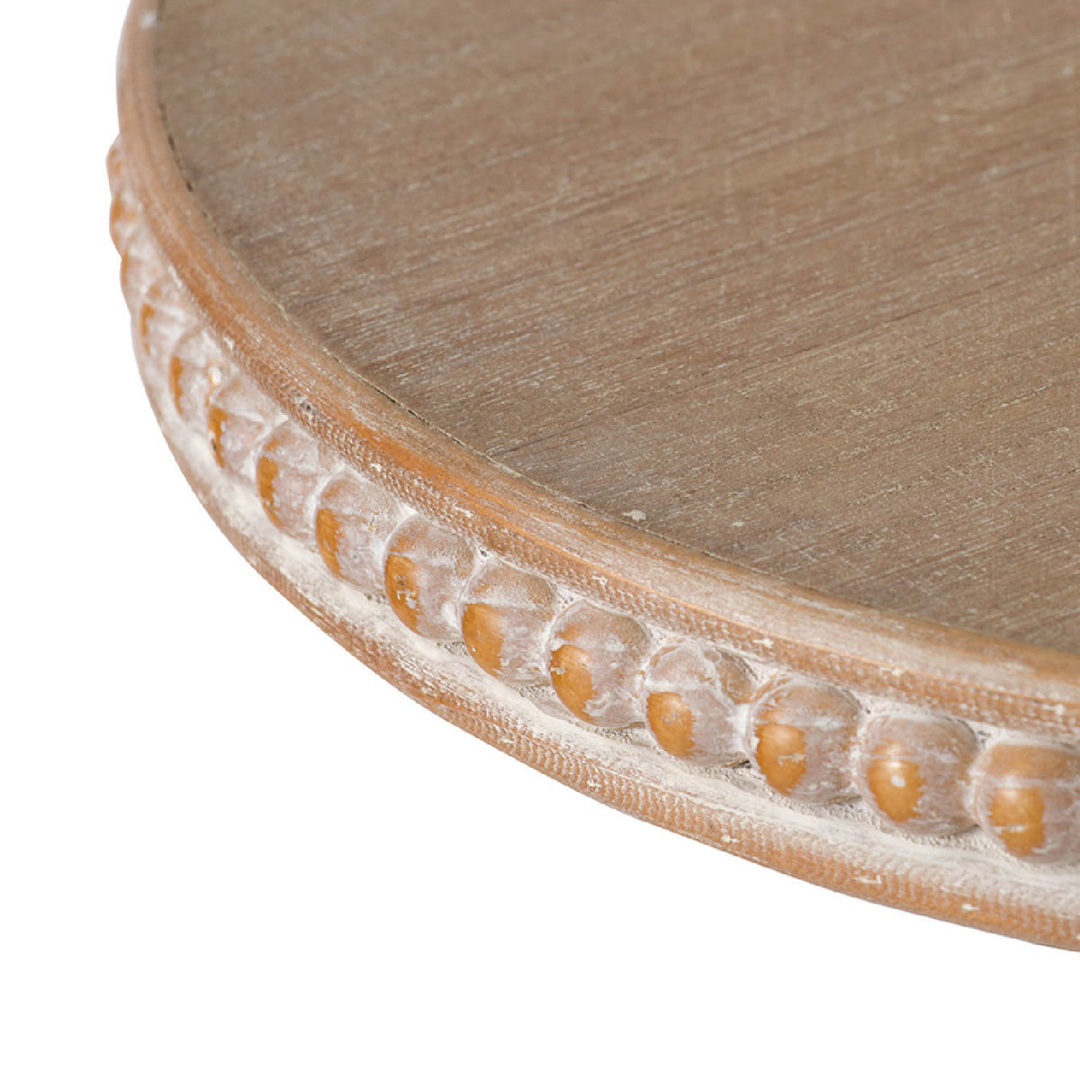 Modern European furniture - Wooden Display Stand with Beaded Trim - www.oroa.com