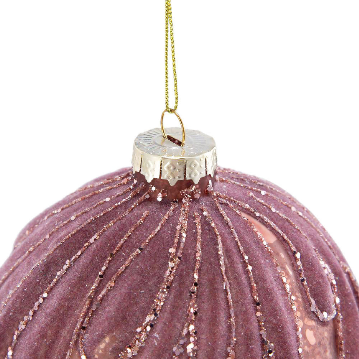 Glass Christmas Ball Ornaments (6) | OROA