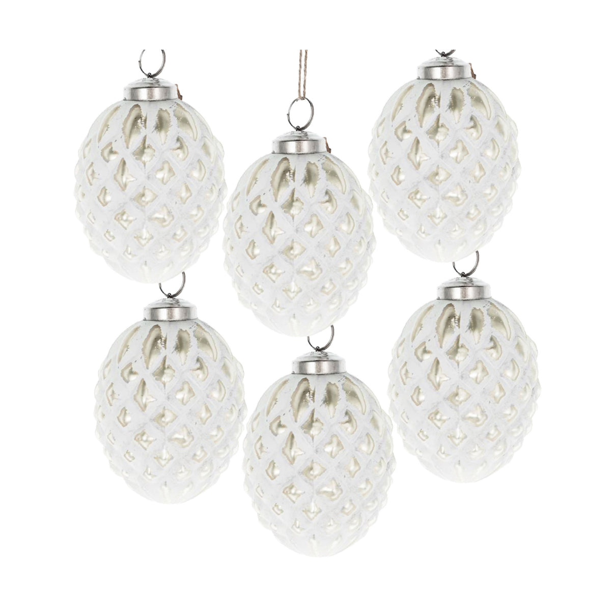 Modern European furniture - Glass Decorative Hanging Ball Christmas Ornaments - www.oroa.com