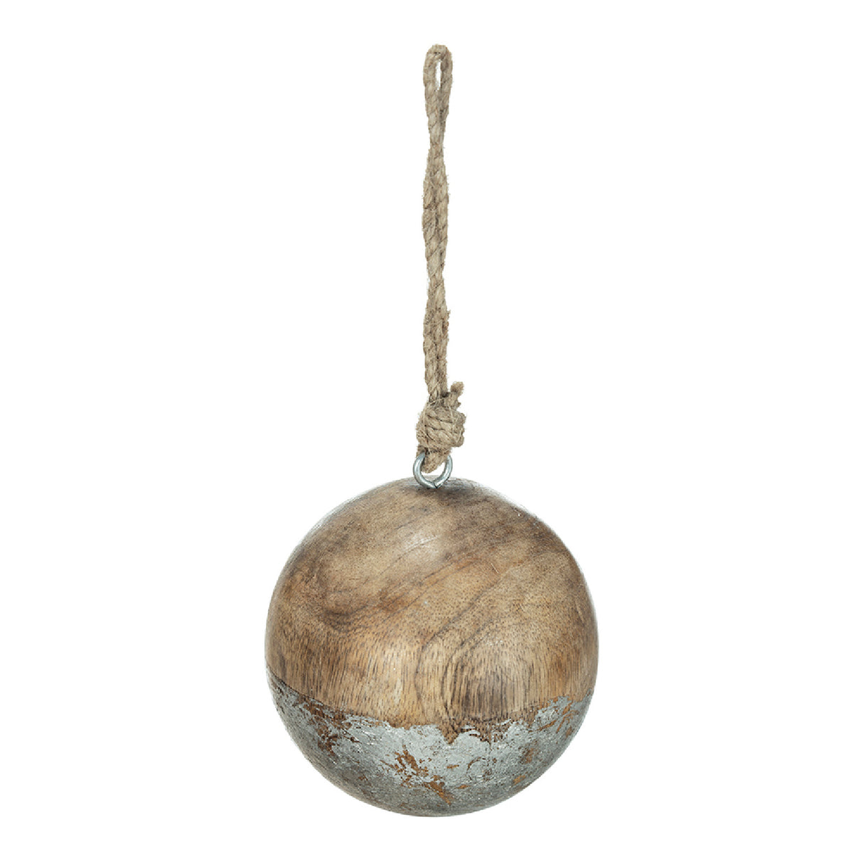 Wood Decorative Hanging Ball Christmas Tree Ornaments (4) | OROA