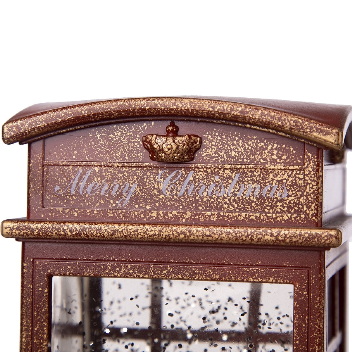 Phone Booth With Santa Christmas Decor | OROA