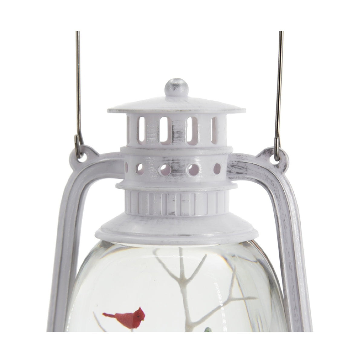 Modern European furniture - White Christmas Snowman Lantern with LED Lights - www.oroa.com