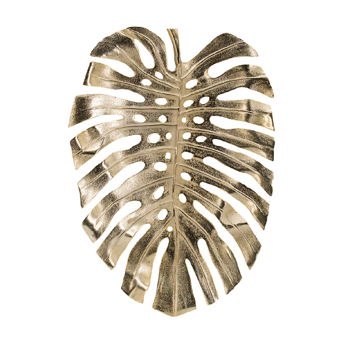 Modern European furniture - Gold Monstera Leaf Wall Decor - www.oroa.com