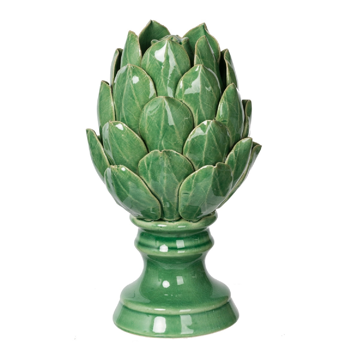 Helsa Blooming Artichoke Decorative Object (Set of 2) | OROA
