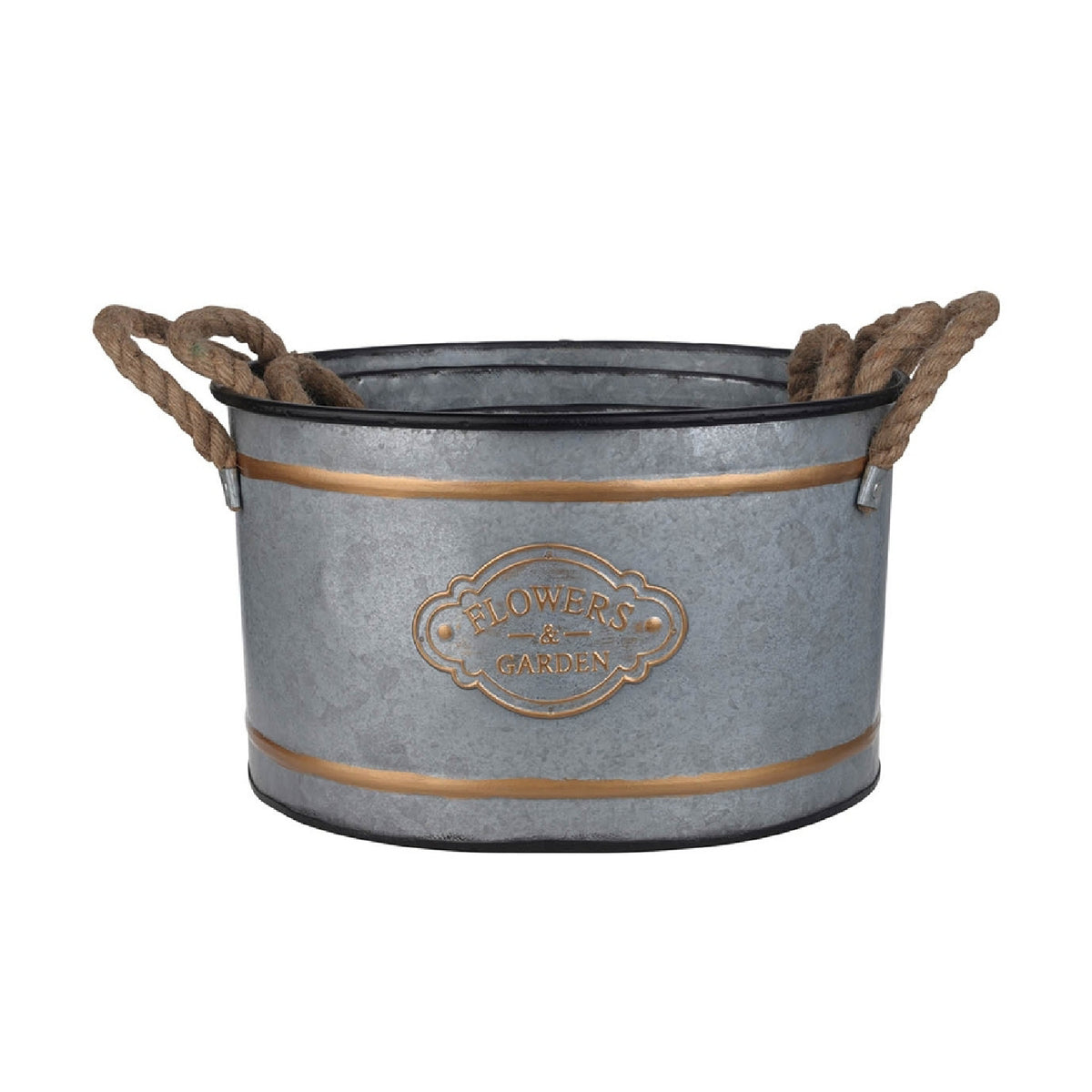 Modern European furniture - Huxley Metal Decorative Pots (Set of 3) - www.oroa.com