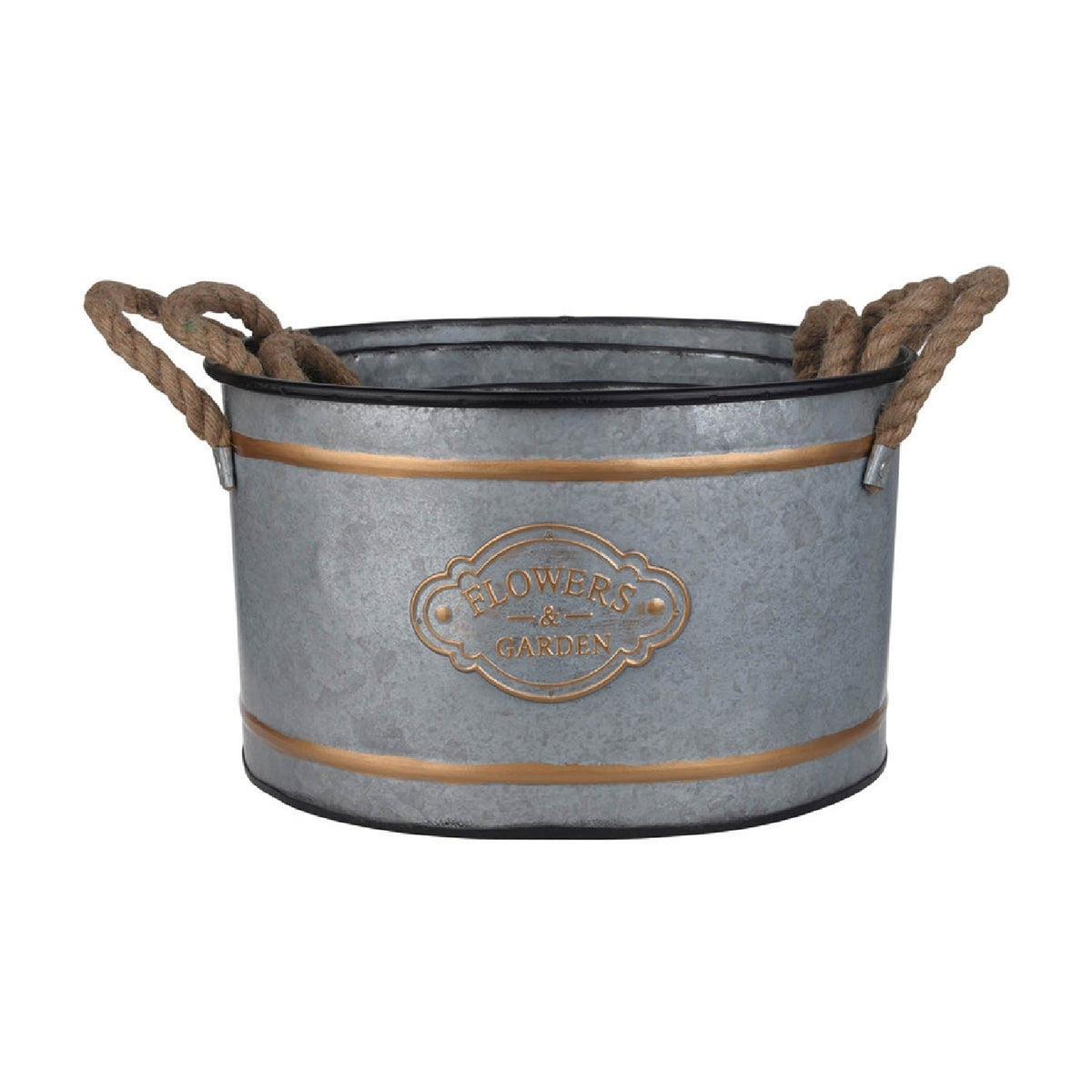 Modern European furniture - Huxley Metal Decorative Pots (Set of 3) - www.oroa.com