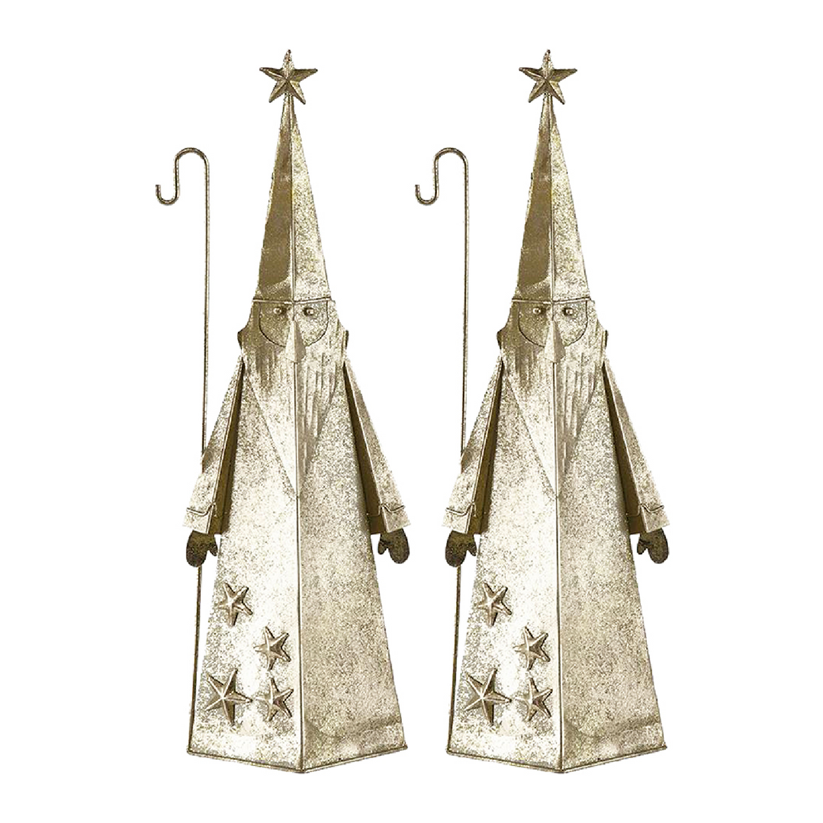 Gold Santa Christmas Decor | OROA