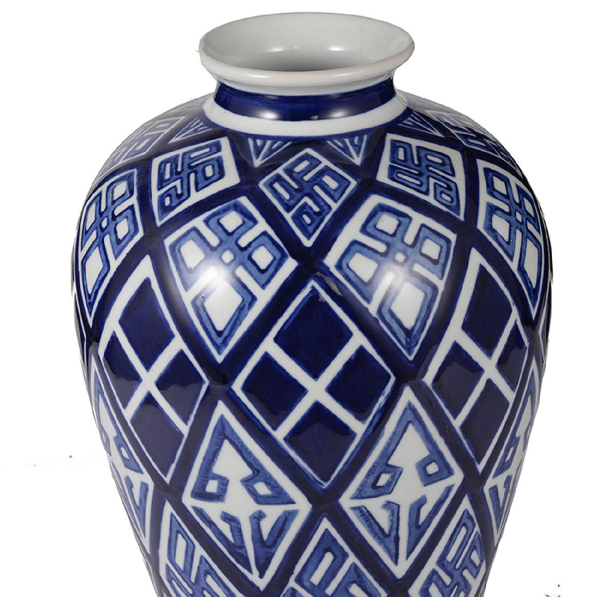 Valora Blue and White Vase | OROA