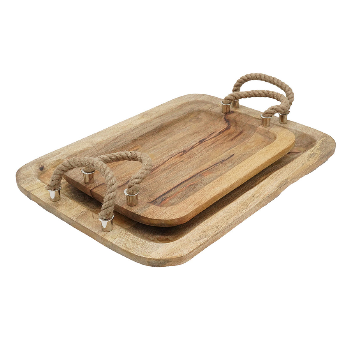 Tabari Wood Trays (2) | OROA