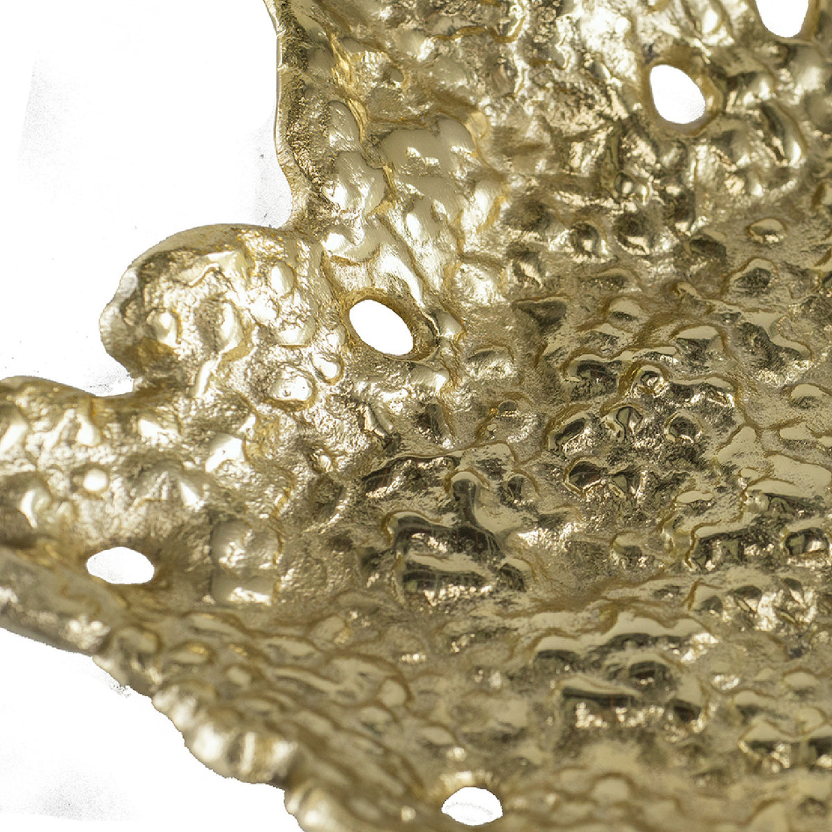 Modern European furniture - Gold Aluminum Leaf Plate - www.oroa.com