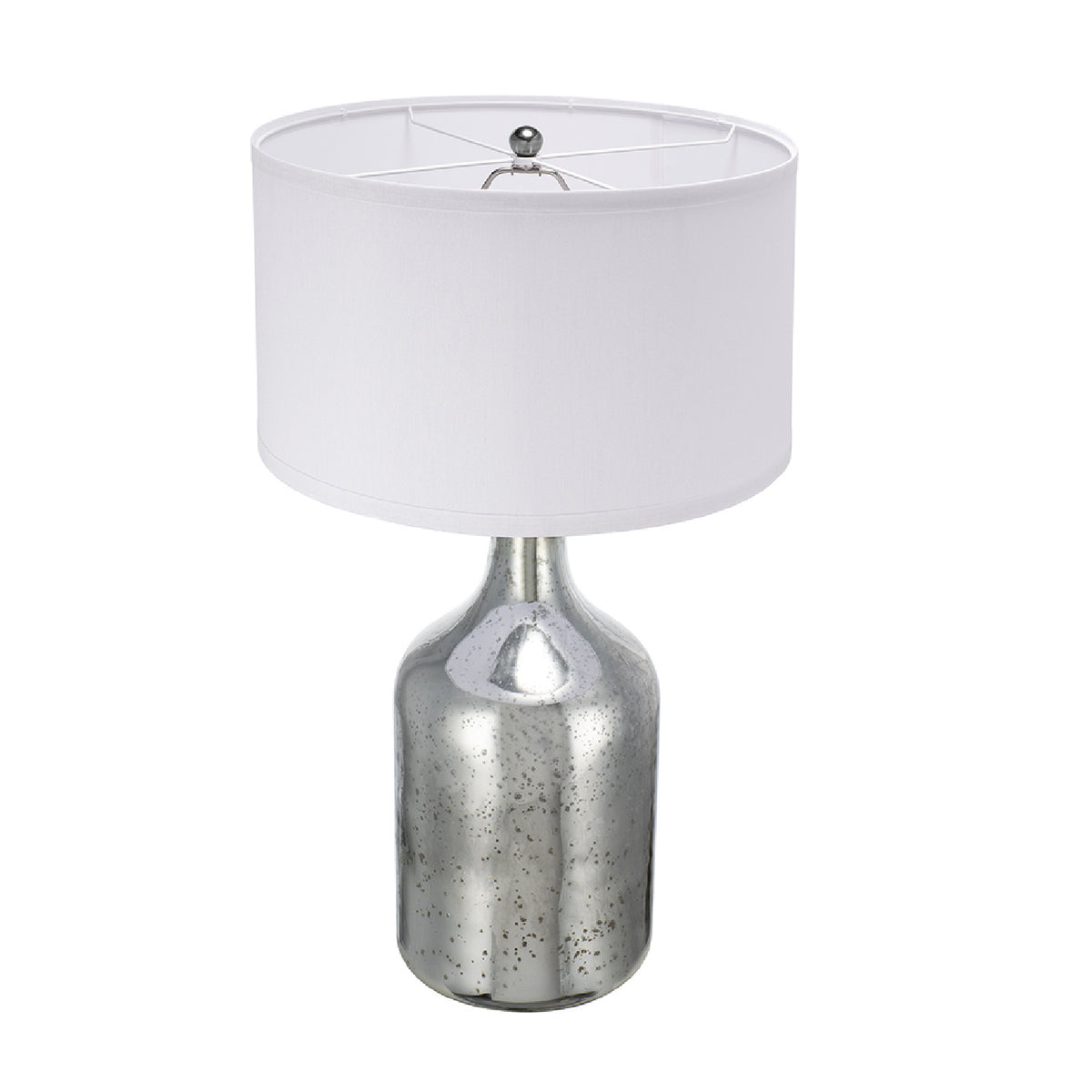 Modern European furniture - Silver Round Table Lamp - www.oroa.com