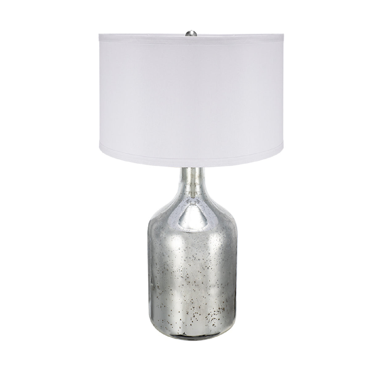 Modern European furniture - Silver Round Table Lamp - www.oroa.com