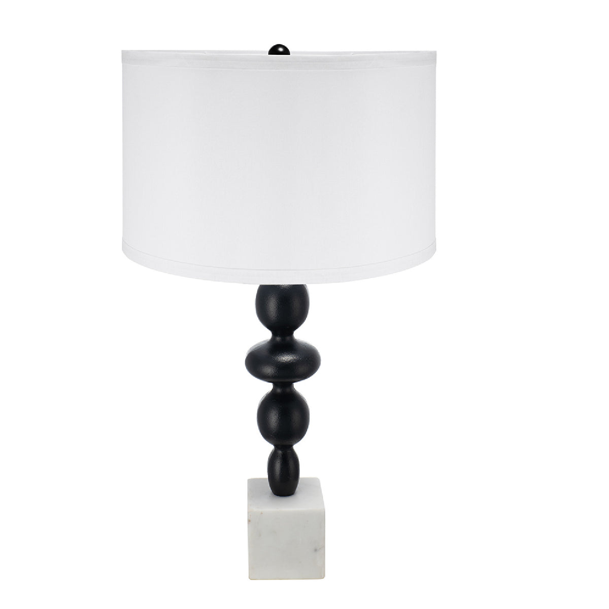 Black Tiered Body Table Lamp | OROA