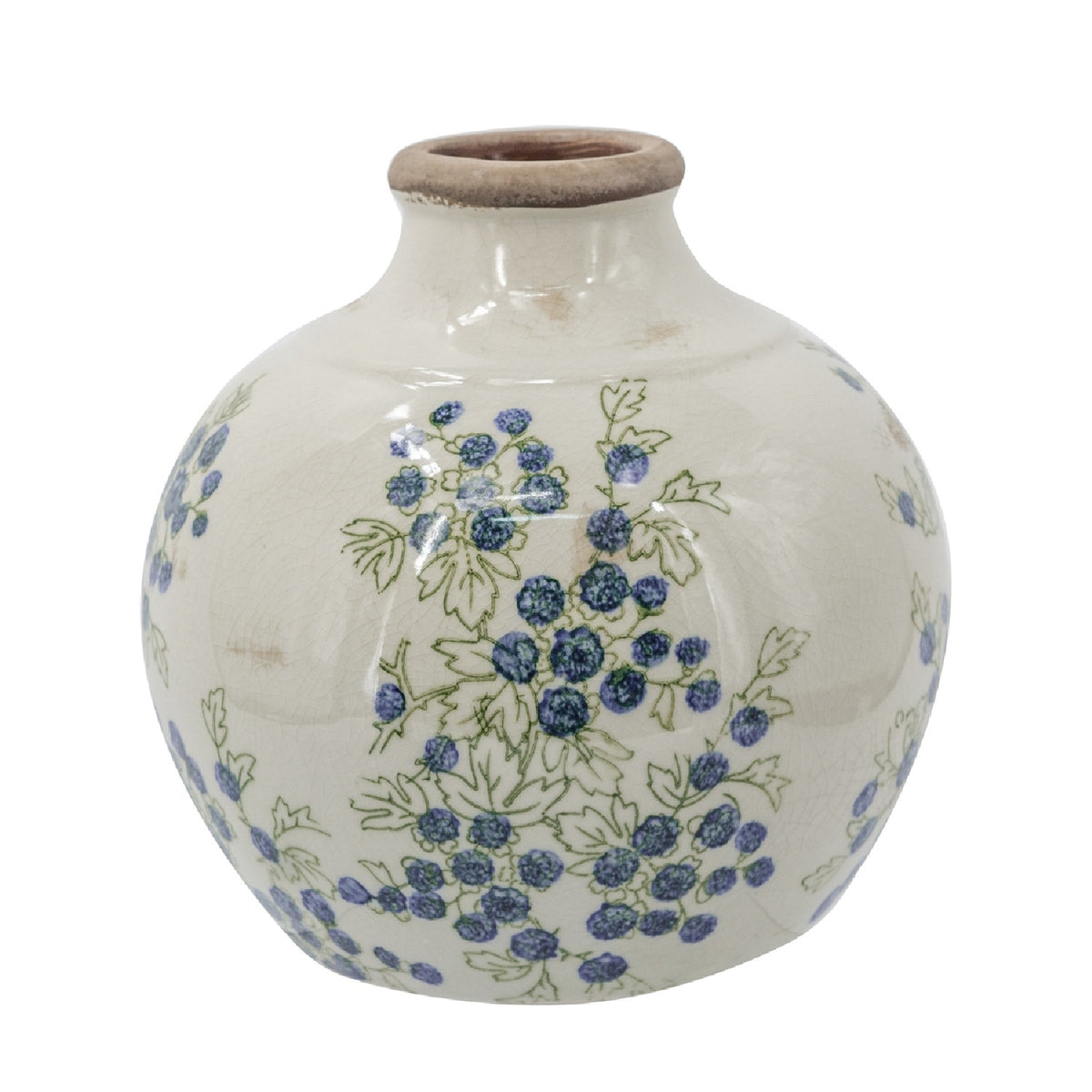 White Ceramic Vase L | OROA