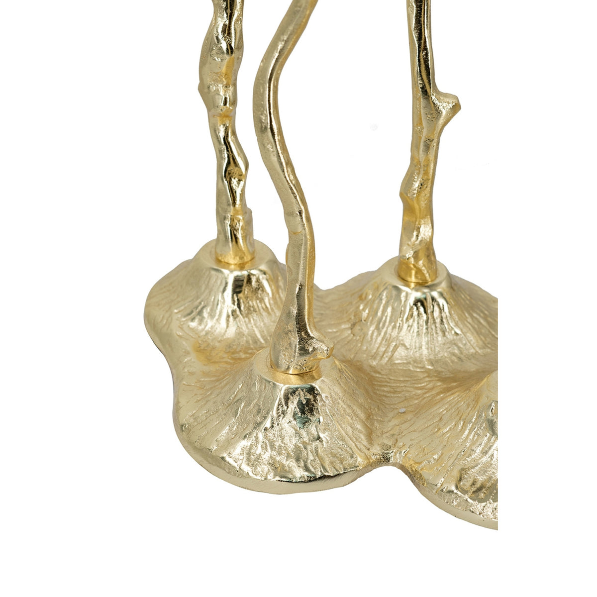 5-Light Cast Aluminum Taper Candle Holder | OROA