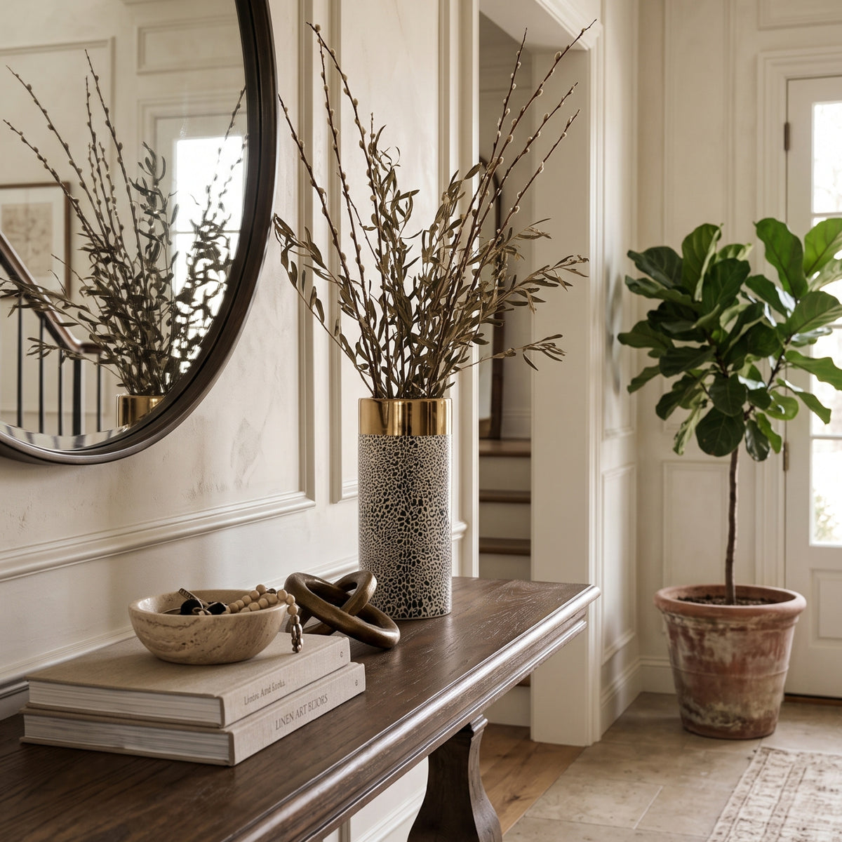 Modern European furniture - Multicolor Ceramic Vase - www.oroa.com